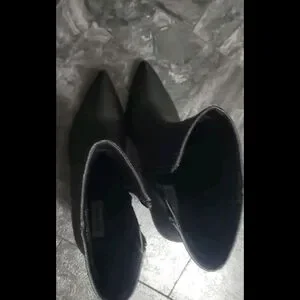 Matt & Nat | Shoes | Matt Nat Black Ankle Booties Sleek  display picture 1